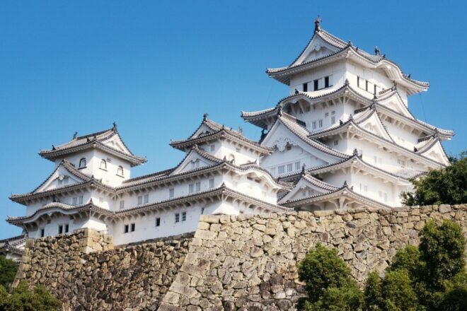 Burg Himeji in Hyogo.