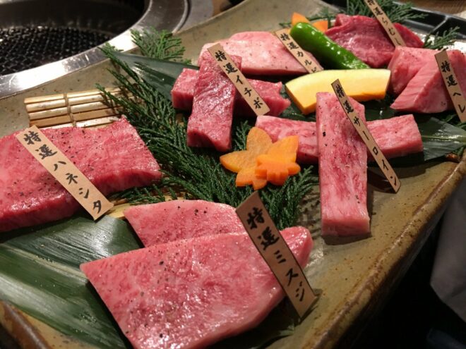 Kobe Beef ist eines der Highlihts in der Kansai Küche.