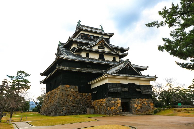 Shimane - Top 10 Attraktionen 2 Die Burg Matsue in Shimane.