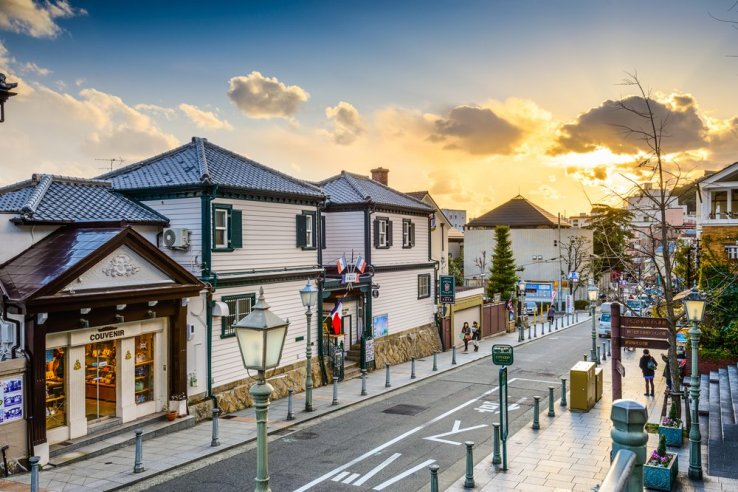 Hyogo - Top 10 Attraktionen 5 Eine Reise in die Vergangenheit in Kitano Ijinkan, Hyogo.