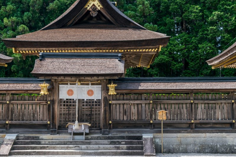 Wakayama – Top 10 Attraktionen 3 Großer Kumano Hongu Taisha Schrein, Wakayama.