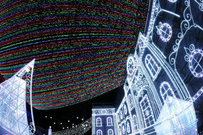 Winter Illuminations in Japan 7 Winter Illumination: Sagamiko Illumillion
