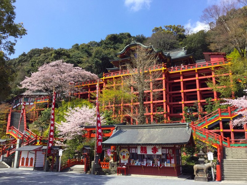 Der Yutoku Inari Schrein.