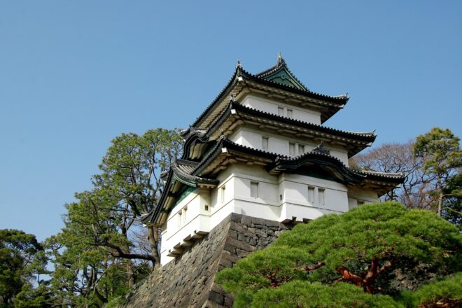 Die Burg Odawara, Kanagawa Präfektur