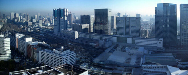 Die 23 Bezirke von Tokyo 19 Der Bahnhof Shinagawa und das angrenzende Geschäftsviertel