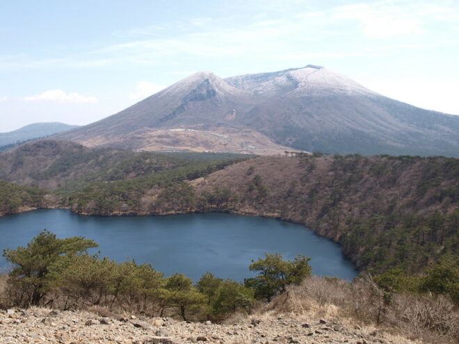 Kirishima ist eine Gruppe von Vulkanen und bietet beeindruckende Aussichten.