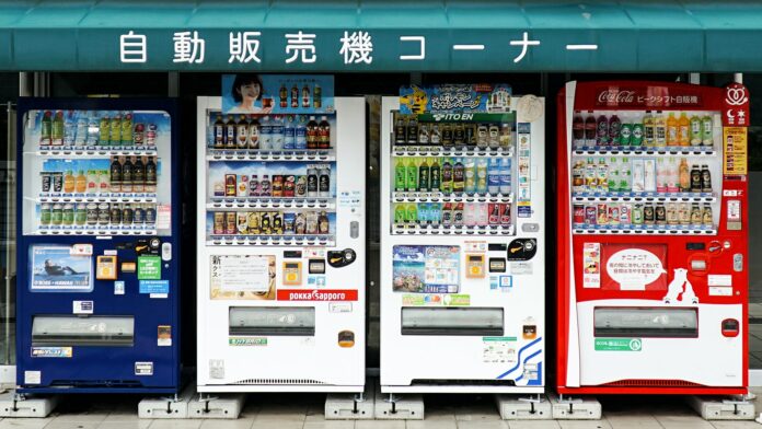 In Japan gibt es Verkaufsautomaten an jeder Ecke