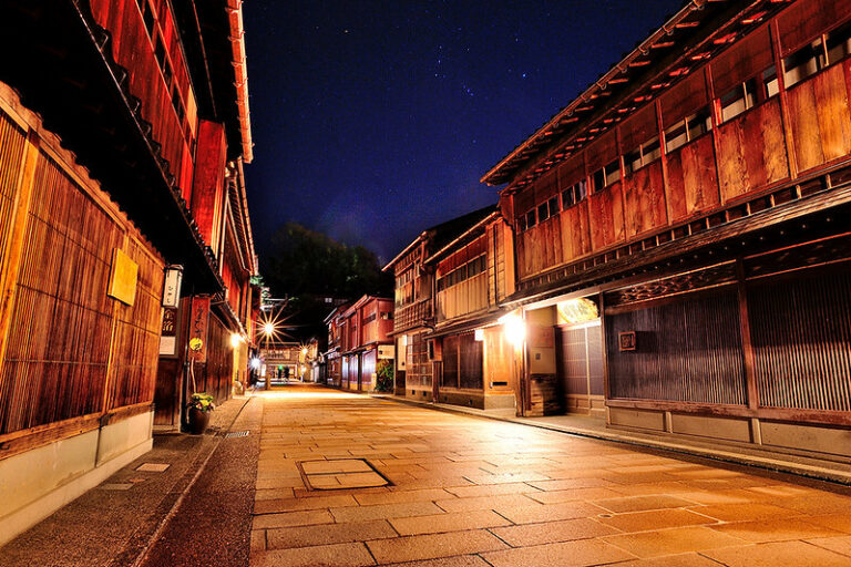 5 traditionelle Viertel in Japan