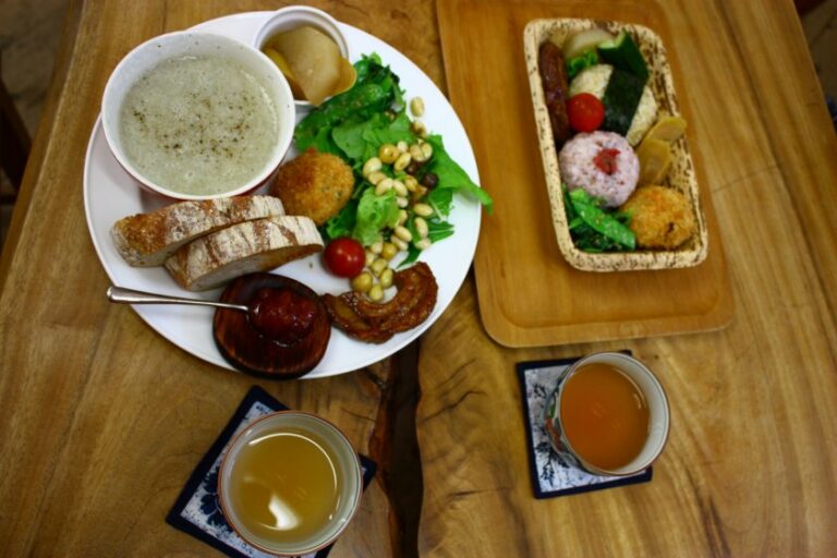 Heiwadai Park: Vegetarische Bio-Küche