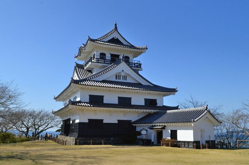 Die Burg Tateyama in Chiba