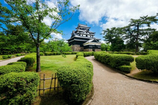 Die Burg Matsue in Shimane