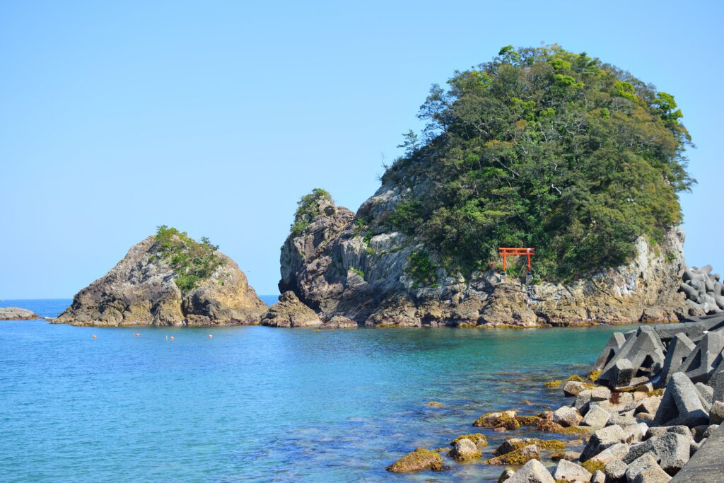 Shikoku ist vom Meer umgeben