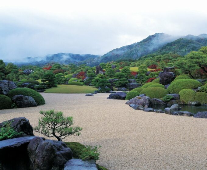 Der Garten im Adachi Kunstmuseum gilt als der schönste in Japan.