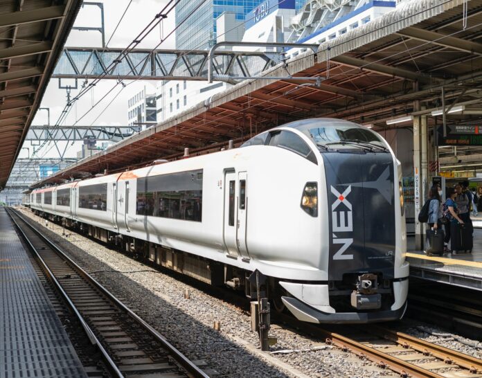 Transportmöglichkeiten vom Flughafen nach Tokyo: Narita Express und Tokyo Skyliner.