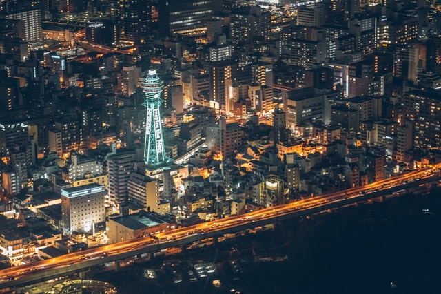 5 Aussichtsplattformen in Osaka bieten tolle Ausblicke auf die Stadt.