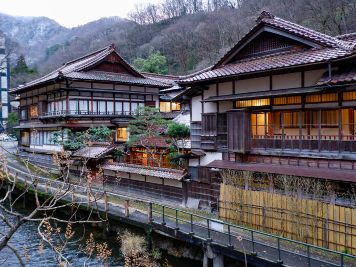 Das traditionelle Higashiyama Onsen