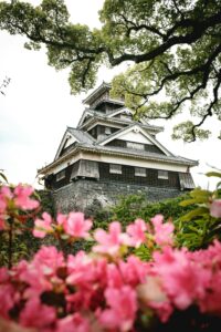 Die Burg von Kumamoto in Kyushu (Foto von: Christian Chen on Unsplash)